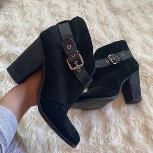 🖤Jessica Simpson Suede Booties 🖤Size 9.5